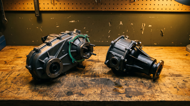 Drive units on a workbench