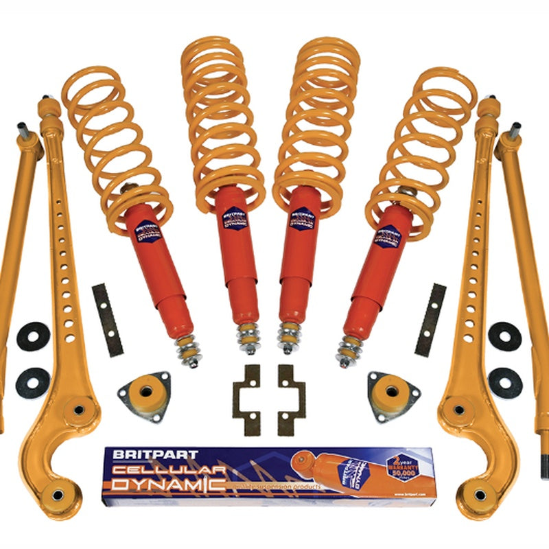 Defender 110 Heavy Duty Suspension Package