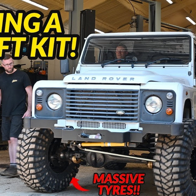 Defender 110 Two Inch Lift Kit with Fitting