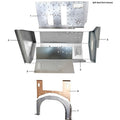 Defender 130 Bulkhead Footwell Repair Panel