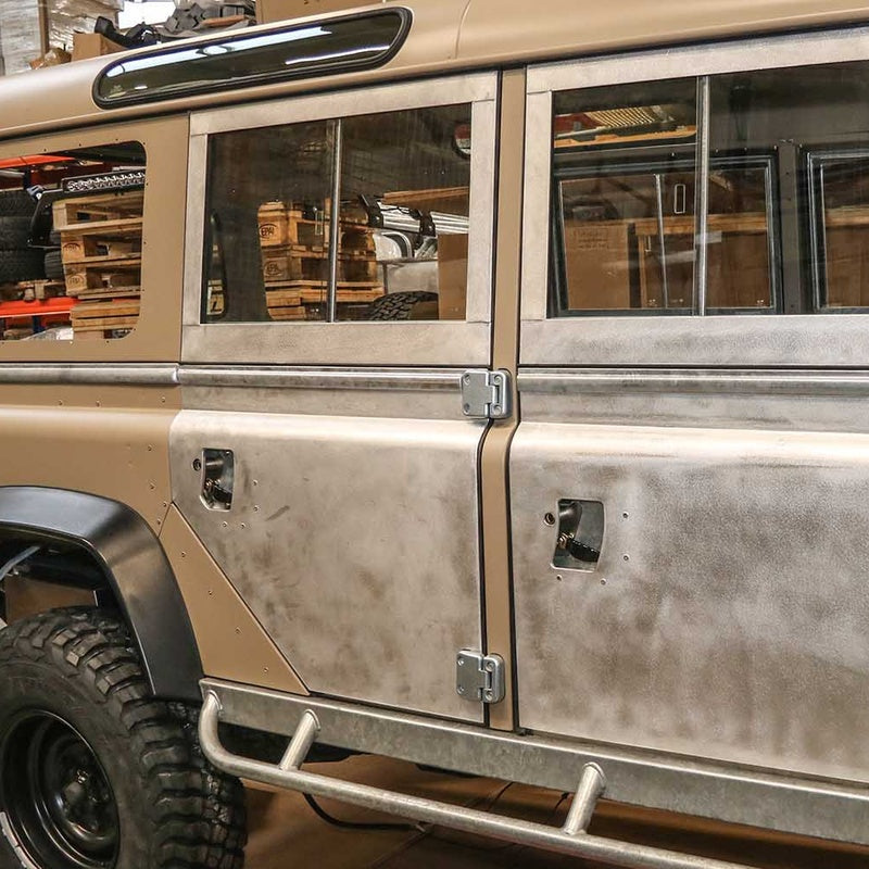 Defender 130 Galvanised Door Set