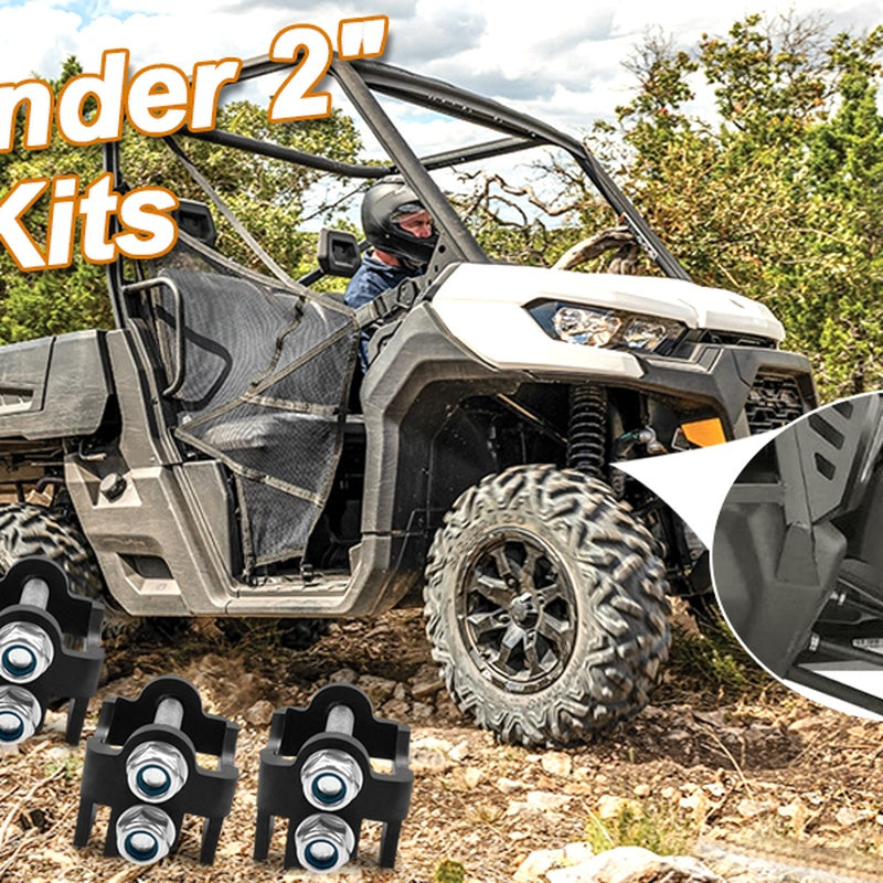 Defender 130 Two Inch Lift Kit with Fitting