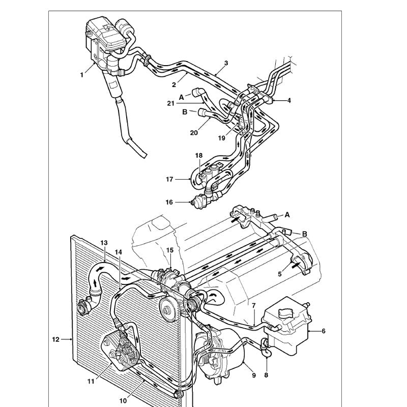 Range Rover L322 Cooling System Overhaul Package