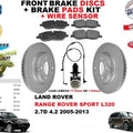 Range Rover Sport L320 Brake Disc and Pad Kit Front